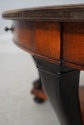 L73475: THEODORE ALEXANDER Oval Mahogany 2 Drawer 