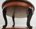 L73475: THEODORE ALEXANDER Oval Mahogany 2 Drawer 