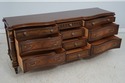 L73504: KARGES French Louis XVI Walnut Triple Dres
