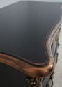 L74159: HARDEN Black Lacquer Chinoiserie Bombe Com