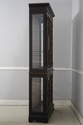L74256: Black & Gold Chinoiserie Display Cabinet