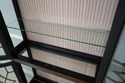 L74256: Black & Gold Chinoiserie Display Cabinet