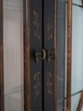 L74256: Black & Gold Chinoiserie Display Cabinet