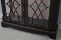 L74256: Black & Gold Chinoiserie Display Cabinet