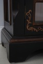 L74256: Black & Gold Chinoiserie Display Cabinet