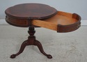 L74152: HENKEL HARRIS Mahogany Clover Top Table w.