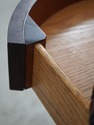 L74152: HENKEL HARRIS Mahogany Clover Top Table w.