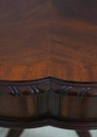 L74152: HENKEL HARRIS Mahogany Clover Top Table w.