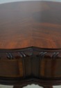 L74152: HENKEL HARRIS Mahogany Clover Top Table w.