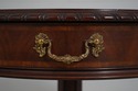 L74152: HENKEL HARRIS Mahogany Clover Top Table w.