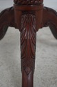 L74152: HENKEL HARRIS Mahogany Clover Top Table w.