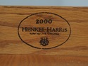 L74152: HENKEL HARRIS Mahogany Clover Top Table w.