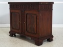 73162: HENKEL HARRIS Mahogany Flip Top Server