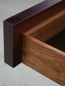73162: HENKEL HARRIS Mahogany Flip Top Server