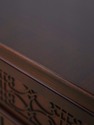 73162: HENKEL HARRIS Mahogany Flip Top Server