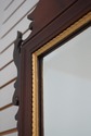 74177: Mahogany Chippendale Style Wall Mirror