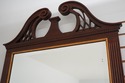 74173: HENKEL HARRIS Mahogany Arch Top Mirror