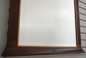 74173: HENKEL HARRIS Mahogany Arch Top Mirror