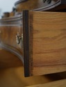 L73504: KARGES French Louis XVI Walnut Triple Dres