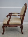 74172: THOMASVILLE Curved Queen Anne Style Chair &