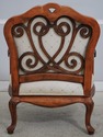 74172: THOMASVILLE Curved Queen Anne Style Chair &