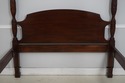 67136: HENKEL HARRIS Queen Size Rice Carved Mahoga