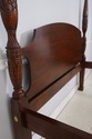 67136: HENKEL HARRIS Queen Size Rice Carved Mahoga