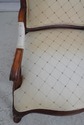 74172: THOMASVILLE Curved Queen Anne Style Chair &