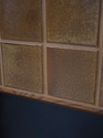 74299: STICKLEY Tiled Mission Oak Fireplace Mantle