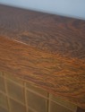 74299: STICKLEY Tiled Mission Oak Fireplace Mantle