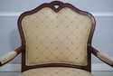 74172: THOMASVILLE Curved Queen Anne Style Chair &