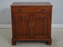 74316: HENKEL HARRIS Cherry Flip Top Bar Cabinet