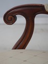 74172: THOMASVILLE Curved Queen Anne Style Chair &