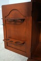 74316: HENKEL HARRIS Cherry Flip Top Bar Cabinet