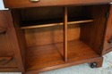 74316: HENKEL HARRIS Cherry Flip Top Bar Cabinet