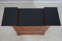 74316: HENKEL HARRIS Cherry Flip Top Bar Cabinet