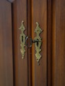 74316: HENKEL HARRIS Cherry Flip Top Bar Cabinet
