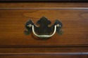 74316: HENKEL HARRIS Cherry Flip Top Bar Cabinet