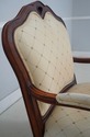 74172: THOMASVILLE Curved Queen Anne Style Chair &
