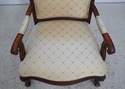 74172: THOMASVILLE Curved Queen Anne Style Chair &