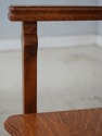 F74372: Antique Restored Oak Victorian Hall Rack W