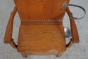 F74372: Antique Restored Oak Victorian Hall Rack W