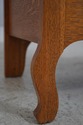 F74372: Antique Restored Oak Victorian Hall Rack W