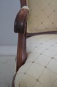 74172: THOMASVILLE Curved Queen Anne Style Chair &