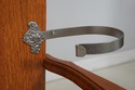 F74372: Antique Restored Oak Victorian Hall Rack W