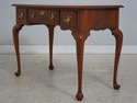L74288: HENKEL HARRIS Queen Anne Cherry Vanity Or 