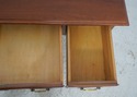L74288: HENKEL HARRIS Queen Anne Cherry Vanity Or 