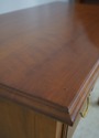 L74288: HENKEL HARRIS Queen Anne Cherry Vanity Or 