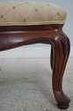 74172: THOMASVILLE Curved Queen Anne Style Chair &