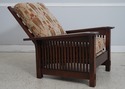 74307: STICKLEY Mission Oak Reclining Morris Chair